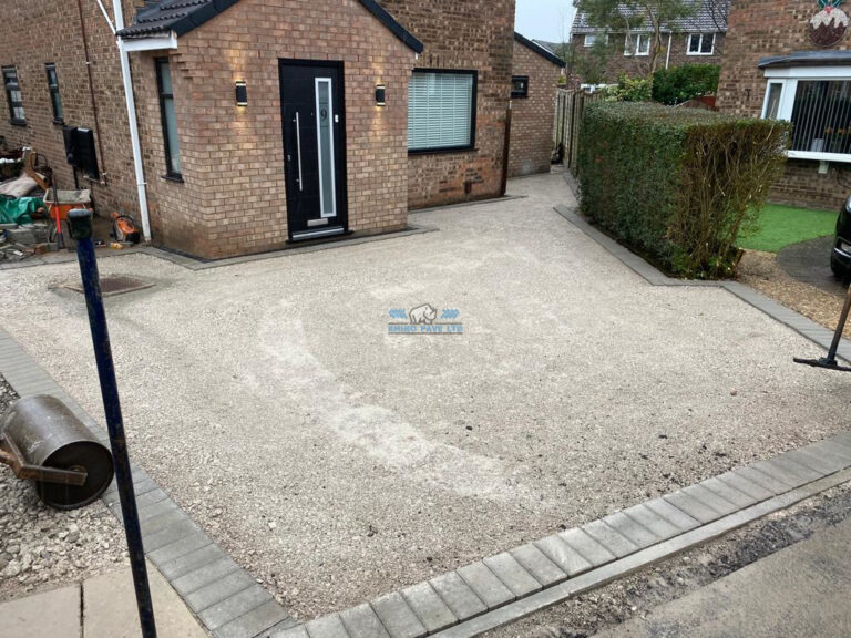 Tarmac Driveway with Natural Grey Edging in Ellesmere Port