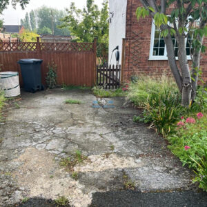 Bracken Block Paved Driveway with Wheelchair Ramp at the Back…