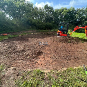 Concrete Circle Paddock in Holywell, Flintshire