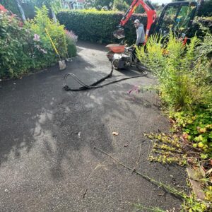Block Paved Driveway with New Fence and Indian Sandstone Patio…