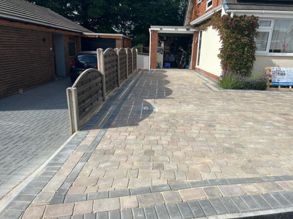 Rhino pave driveway with heather tegula paving with charcoal border and pinstripe in mold flintshire 7.jpeg