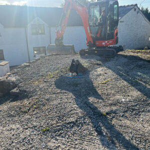 Tarmac Driveway Extension with Charcoal Edge in Pentre Halkyn, Flintshire